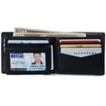 thumbnail image 4 of Alpine Swiss Mens Commuter RFID Bifold Wallet 2 ID Windows Divided Bill Section, 4 of 7
