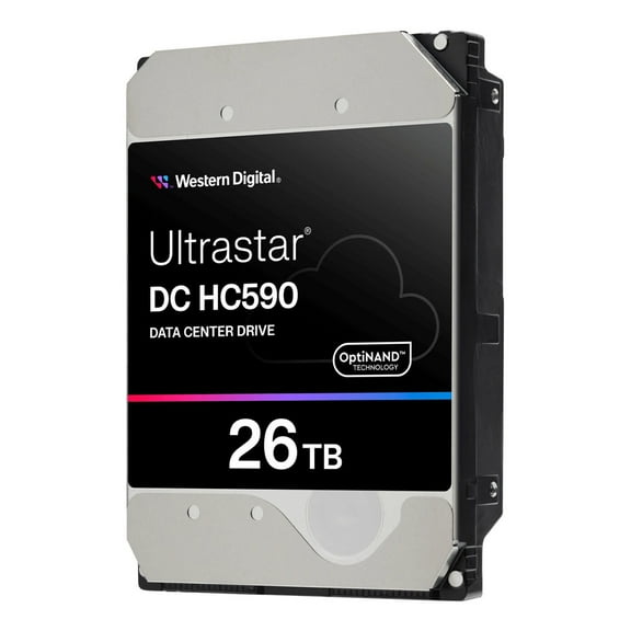 Western Digital Ultrastar DC HC500 0F65672 26 TB Hard Drive - 3.5" Internal - SATA [SATA/600] - Conventional Magnetic Recording [CMR] Method