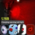 thumbnail image 1 of Bicycle Rear Light Creative USB Charging Waterproof High Brightness Night Riding Light for Outdoor, 1 of 7