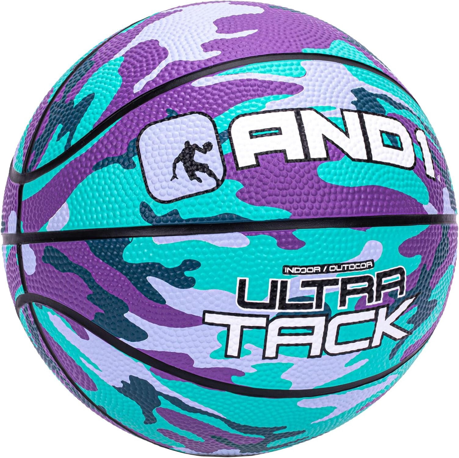 AND1 Mini Basketball 3-Pack - Size 3 (7 Inch) Easy to Grip, Youth Size, Deflated with Pump Included