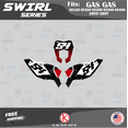 thumbnail image 2 of Kalair GFX Graphics Kit for Gasgas EC125,EC200,EC250,EC300, and EC450 (2012-2017) Swirl Series, 2 of 5