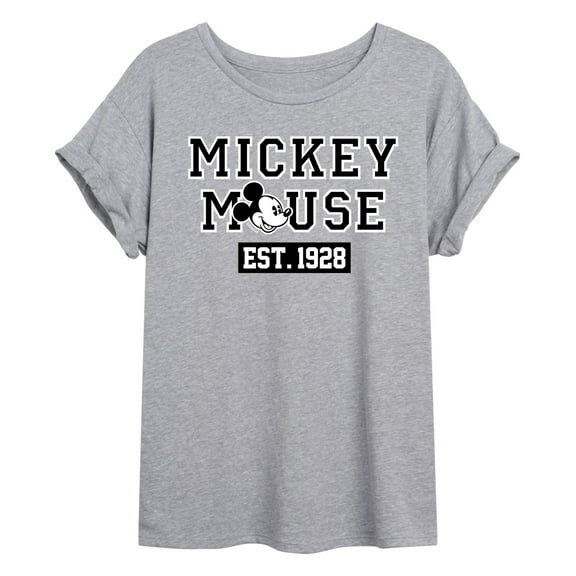 Mickey & Friends - Mickey Mouse Est 1928 - Women's Oversized T-Shirt