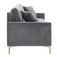 thumbnail image 3 of Juliana Performance Velvet Sofa, 3 of 3