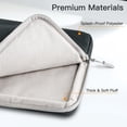 thumbnail image 4 of JETech Funda Port&aacute;til para 13-14 Pulgadas MacBook Neo (A18 Pro), MacBook Air/Pro (M1-M5) 2020-2026, 13-13.6 Pulgadas Port&aacute;til, Impermeable Antigolpes Blanda Bolsa con Bolsillo (G, 4 of 6