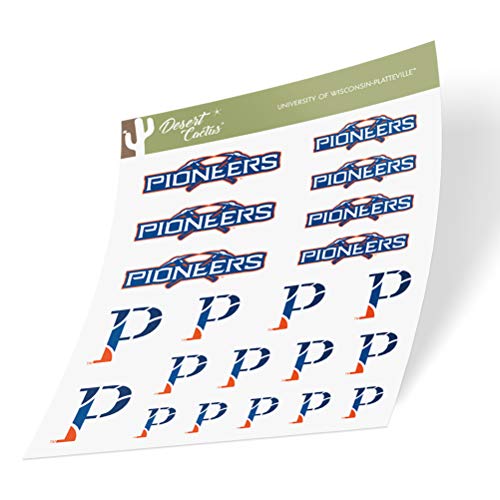 University of Wisconsin Platteville UWPLATT Pioneers NCAA Sticker Vinyl