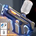 thumbnail image 2 of FEOLGEHLY Double Mode Water Gun, Large Capacity Water Blasters, Water Guns For Adults, Super Soaker Water Gun Long Range, ABS Plastic, for Beach Days, Pool Parties, Backyard Water Wars (D), 2 of 7