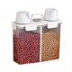 thumbnail image 2 of Almacenamiento y organización de la cocina, recipiente hermético grande para arroz, cereales, con taza medidora, para harina y granos, ideal para el hogar., 2 of 8