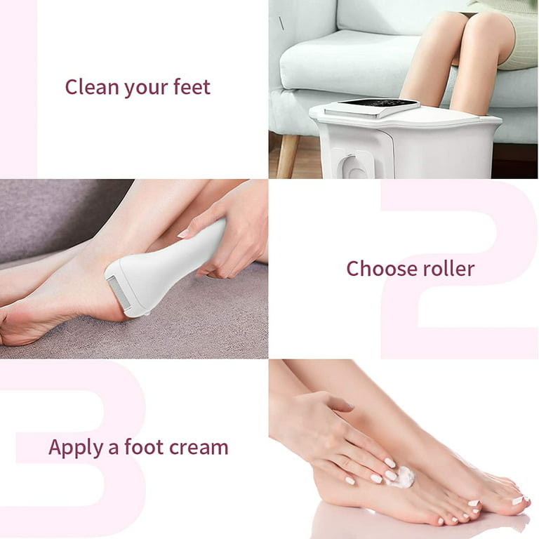 Electric Callus Remover for Feet, Rechargeable Foot File Dead Skin