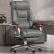 thumbnail image 4 of Computer Ergonomic Office Chairs Swivel Bedroom Dining Makeup Office Chairs Leather Conference Cadeira Para Computador Furniture My Lux Decor Round, 4 of 34