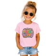 thumbnail image 2 of Promoted to Big Sister Shirt for Girls Sibling Reveal Tee, Pink Shirt, Youth M, 2 of 8