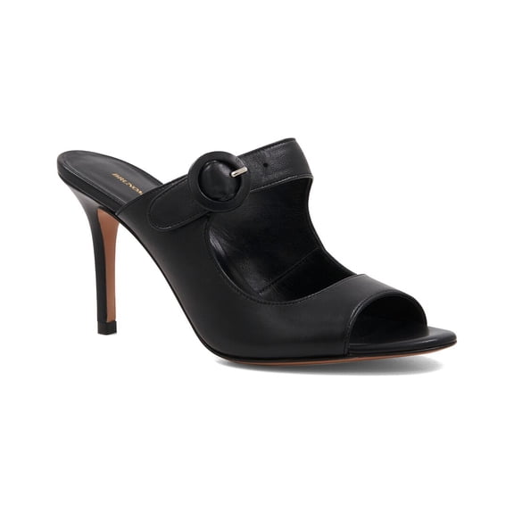 Bruno Magli Carina Leather Mule, 8.5, Black