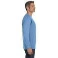 thumbnail image 3 of Gildan Heavy Cotton 5.3 oz. Long-Sleeve Men T-Shirt Carolina Blue Small, 3 of 3