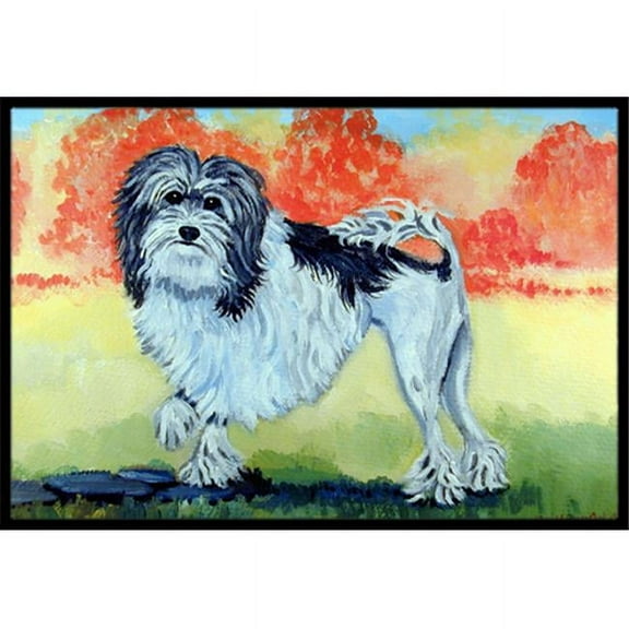 Carolines Treasures  Lowchen Indoor Or Outdoor Doormat