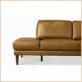 thumbnail image 3 of London Modern Top-Grain Leather Right-Facing Sectional Sofa – Ultimate Comfort for Living Room, 3 of 5