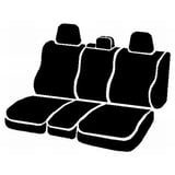 FIA SP87-36 Nero - Coprisedili Anteriori Auto Split Seat 40/20/40 In Policotone, Con Poggiatesta E Bracciolo