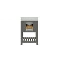 thumbnail image 6 of Water Creation Madalyn 24" Single Sink Wood Bathroom Vanity in Gray and White, 6 of 7