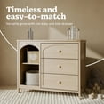 thumbnail image 6 of Graco Olivia 3 Drawer Combo Dresser, Driftwood, 6 of 10