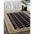 thumbnail image 3 of Ahgly Company Machine Washable Indoor Rectangle Traditional Charcoal Black Area Rugs, 2' x 3', 3 of 7
