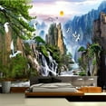 thumbnail image 1 of Papier Peint 3D Montagne de Napal SKU WAL0316, 1 of 1