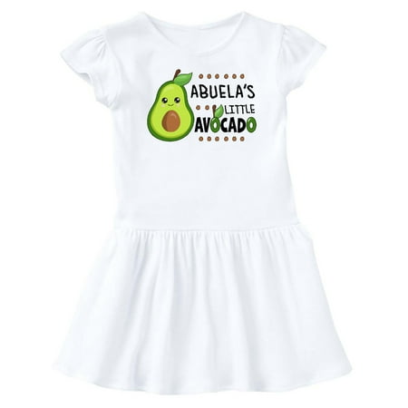 

Inktastic Abuela s Little Avocado with Cute Baby Avocado Gift Baby Girl Dress