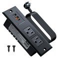 thumbnail image 1 of Regleta de alimentación DOACE empotrada con USB C de carga rápida y 2 tomas de corriente alterna, 1 of 7