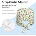 thumbnail image 4 of Working Cap with Sweatband for Women Men, Adjustable Cleaning Working Hats, Surgical Caps(Tie Back), 4 of 6