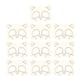 thumbnail image 1 of 10pcs Niños Animal Máscara Craft Máscaras en blanco Graffiti Cosplay Juguete Hecho a mano DIY Materiales de arte para jardín de infantes (Máscara de Graffiti Panda en blanco), 1 of 6