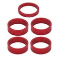 thumbnail image 2 of Espaciador de dirección de bicicleta, 6 espaciadores de dirección de vástago de aleación inio, horquil de vástago frontal de 0,6 mm Rojo DYNWAVEMX Espaciador de dirección de bicicleta, 2 of 8