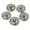 Green, variant on 5pcs Vintage Rivets Screw Back Buttons Leather Craft Embellishments - Green, as Red
