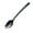 Black, variant on ZOURIH Sporks,1-Pack 18/10 Stainless Steel Dessert Spoons 6 inches Long Handle Ice Cream Spoons Salad forks Flatware Set Reusable Fruit Appetizer Dessert forks for Household Use or Camping,Gold