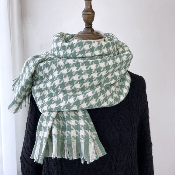 Green Scarfs Scarf Women Fall Winter Scarf Classic Scarf Warm Soft Large Blanket Wrap Shawl Scarves