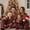 Style-2, variant on Matching Family Christmas Pajamas, Letter Snowflake Print Sleepwear PJs Set for Parents