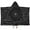 Math Equations Geometry, variant on Math Equations Geometry Shapes Black Pattern Hooded Bath Towel，60"x35" for Ages 3 To 12 Kids, Quick Dry Lightweight Soft Microfiber Hood Beach Towel Cover Up for Kids