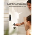 thumbnail image 3 of eufy Video Doorbell C31, batería extra recargable, 2K FHD, alimentación por batería o cableado, fácil de instalar, batería de liberación rápida, videollamada en vivo, 24 horas al día, 7 días a la sema, 3 of 3