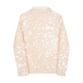 thumbnail image 5 of Men's Performance Long Sleeve T Shirt Beaded Bright Stand Collar Base Shirt Comfortable Breathable Athletic Fit Mens Casual Crew Neck Basic Tees, 5 of 5