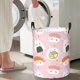 thumbnail image 5 of Fotbe Cute Sushi Cesto de Ropa con Asas, Cesto Impermeable de Gran Capacidad, Bolsa de Lavado para Dormitorio, Cesto de Ropa con Ruedas y Asas-Small, 5 of 6