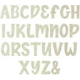 thumbnail image 2 of Unfinished MDF 6'' Tall Lemon Spark Letters DIY K, Paintable Craft, 2 of 3