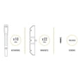 thumbnail image 5 of Louver Blinds & Shutter System - Kit (Designed for use of up to " W) - LSB48 (2 Pack), 5 of 7