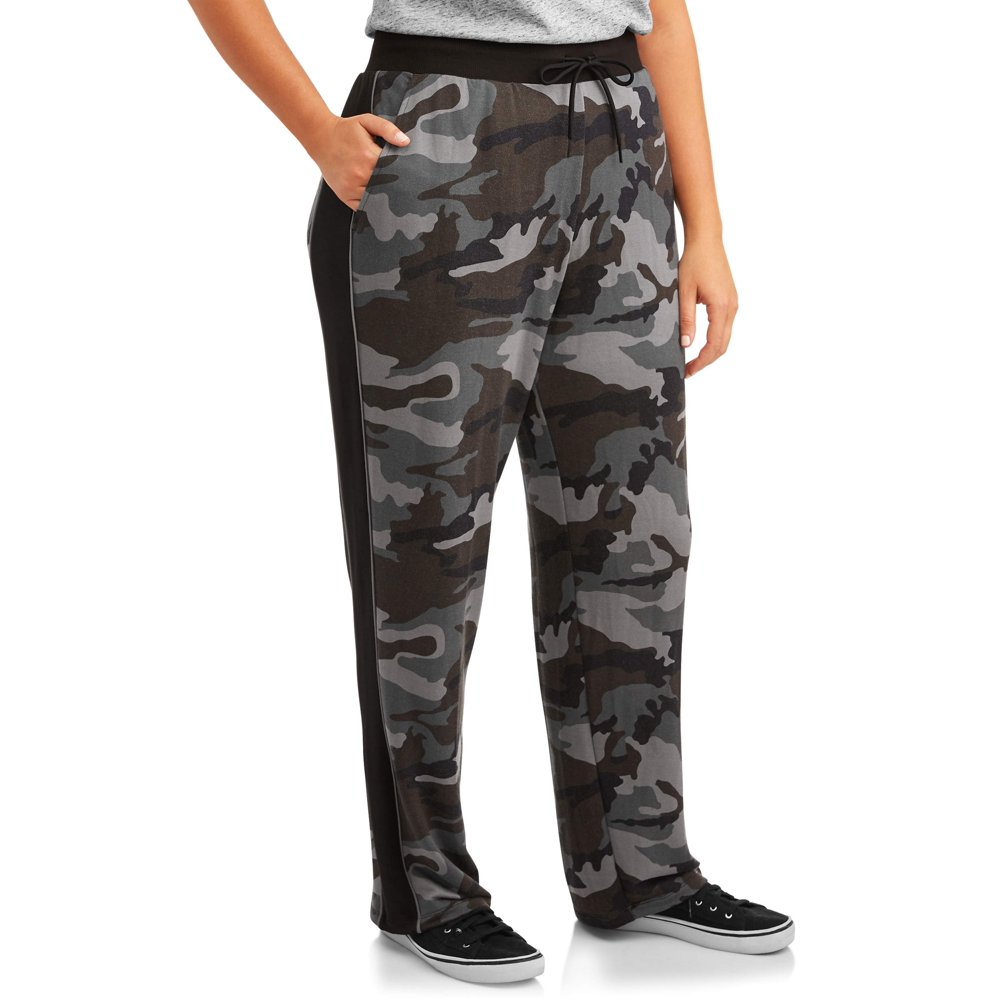 plus size camo sweatpants