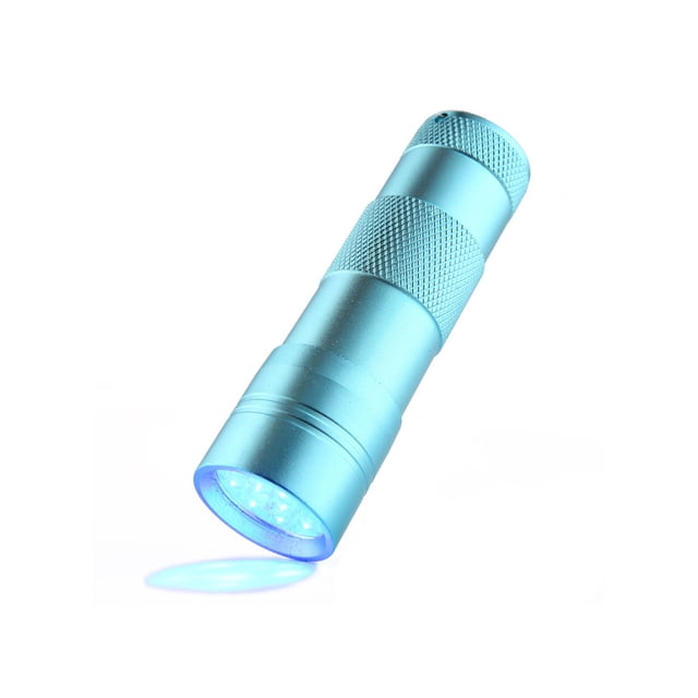 fastboy Flashlight Torch Detector Stains Fluorescence Disinfection Equipment, Banknote Counterfeiting Rose Red Sky Blue
