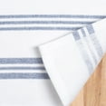 thumbnail image 2 of Sticky Toffee Washcloths Set 100% Cotton, White Soft and Absorbent Terry Towels, Modern Stripe, Reusable Fingertip Towels, Quick Drying, 13 in x 13 in, 4 Pack, Navy, 2 of 7