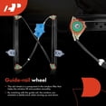 thumbnail image 5 of A-Premium Power Electric Window Regulator Without Motor Compatible with Audi A8 Quattro 2003-2010 S8 2003 2007-2009 Sedan Rear Left Driver Side, 5 of 9
