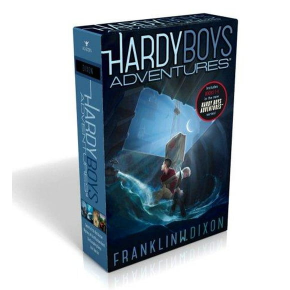 Hardy Boys) Hardy Boys Aventures Secret de la Flèche Rouge; Mystère du Volant Fantôme; le Jeu en Disparition; dans les Minces (Partie des Aventures par Franklin W. Dixon