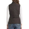 thumbnail image 6 of Women's Vests Zip up Quilted Padded Lightweight Vest for Women, 6 of 6