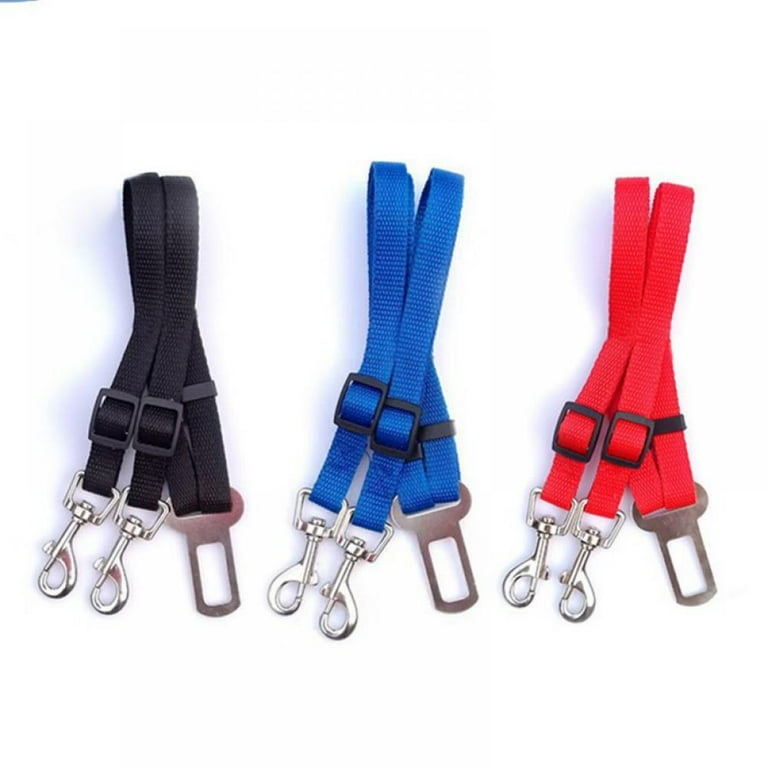 Dog Seat Belt Adjustable Heavy Duty & Elastic Vehicle Dog Safety Belt  Harness