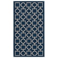 thumbnail image 3 of Safavieh Courtyard Archimedes Geometric Indoor/Outdoor Area Rug, Navy/Beige, 2' x 3'7", 3 of 10