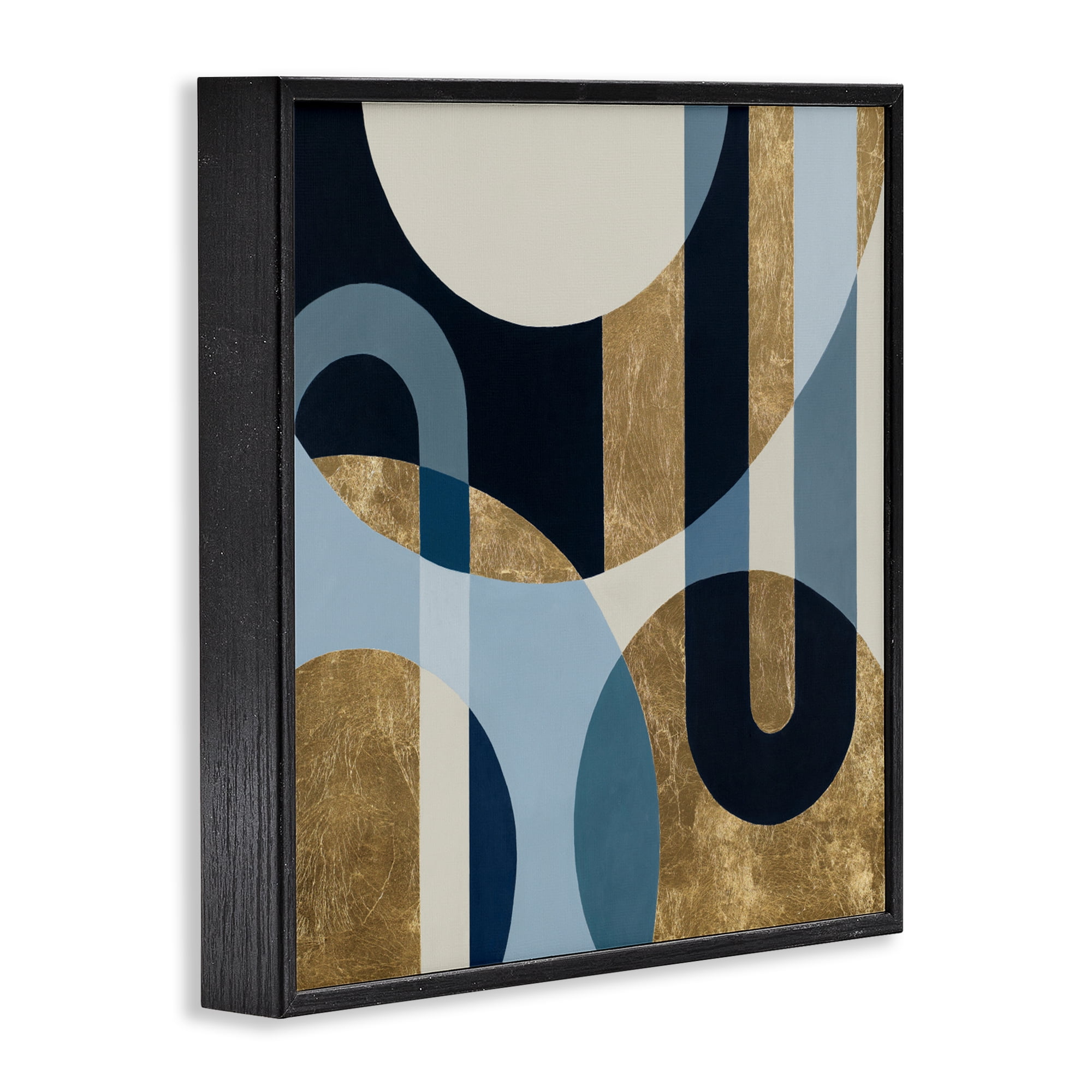 Stupell Industries Earthly Shapes & Arches Black Framed Giclee Art, design by Max Maxx
