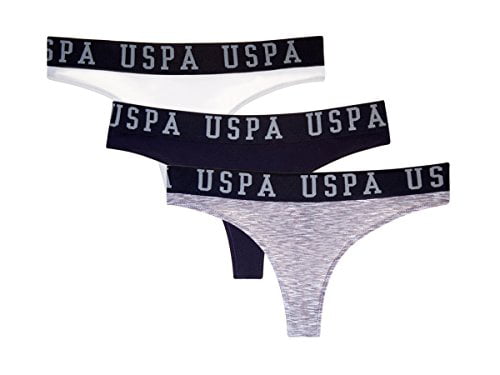 Polo Assn Womens Multi Pack Elastic Waist Cotton Lined Boyshort Panties U.S 