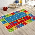 thumbnail image 2 of ABC Educational Area Rugs for Kids Playroom Alphabet Numbers Classroom Rugs Learning Anti-slip Carpet for Children Bedroom, 2 of 5