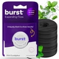 thumbnail image 1 of Kit de hilo dental Burst Expanding Mint Eucalyptus 110 m, vegano, 1 of 6